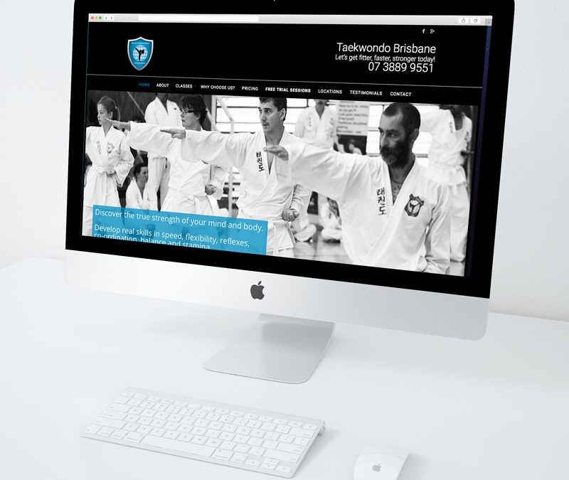Web Design – Taekwondo Website