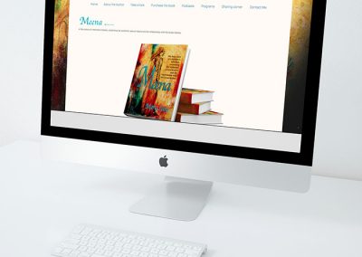 Web Design – Book Launch Website