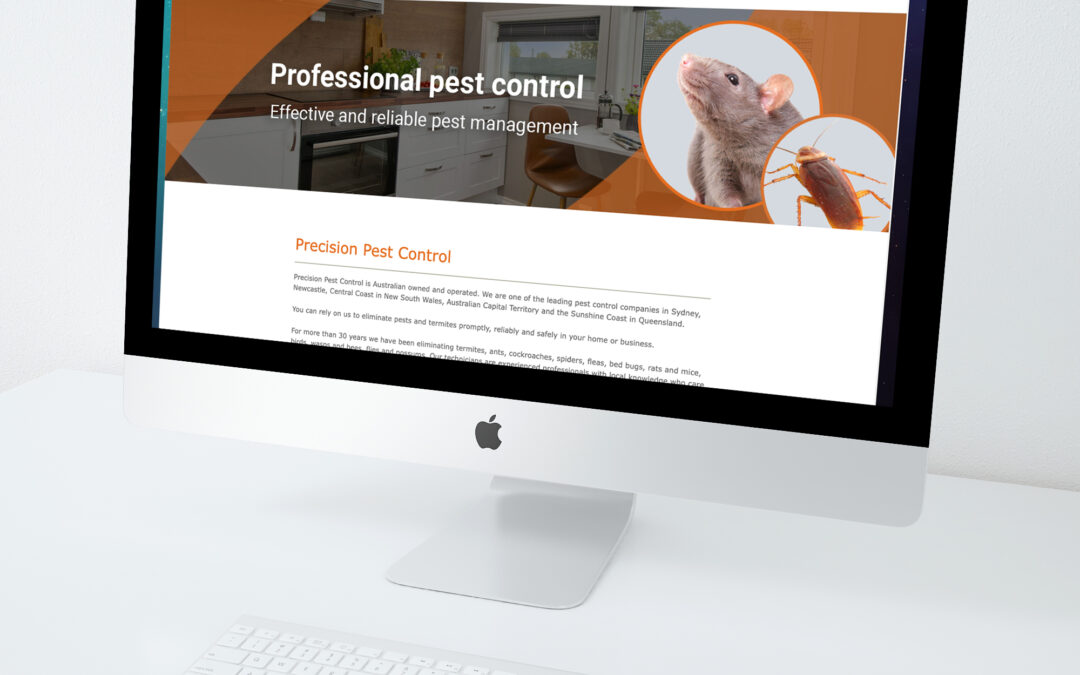 Redesign Website For Pest Control