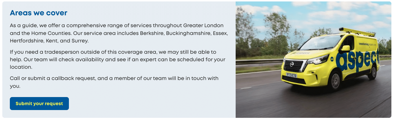 Aspect pest control logo and branding